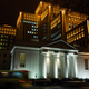 The Menorah, the Jewish community center of Dnipropetrovsk, said by some to be the biggest in the world.